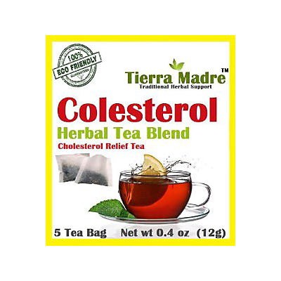 slide 1 of 1, Tierra Madre Colesterol Tea - 0.02 oz, 0.02 oz