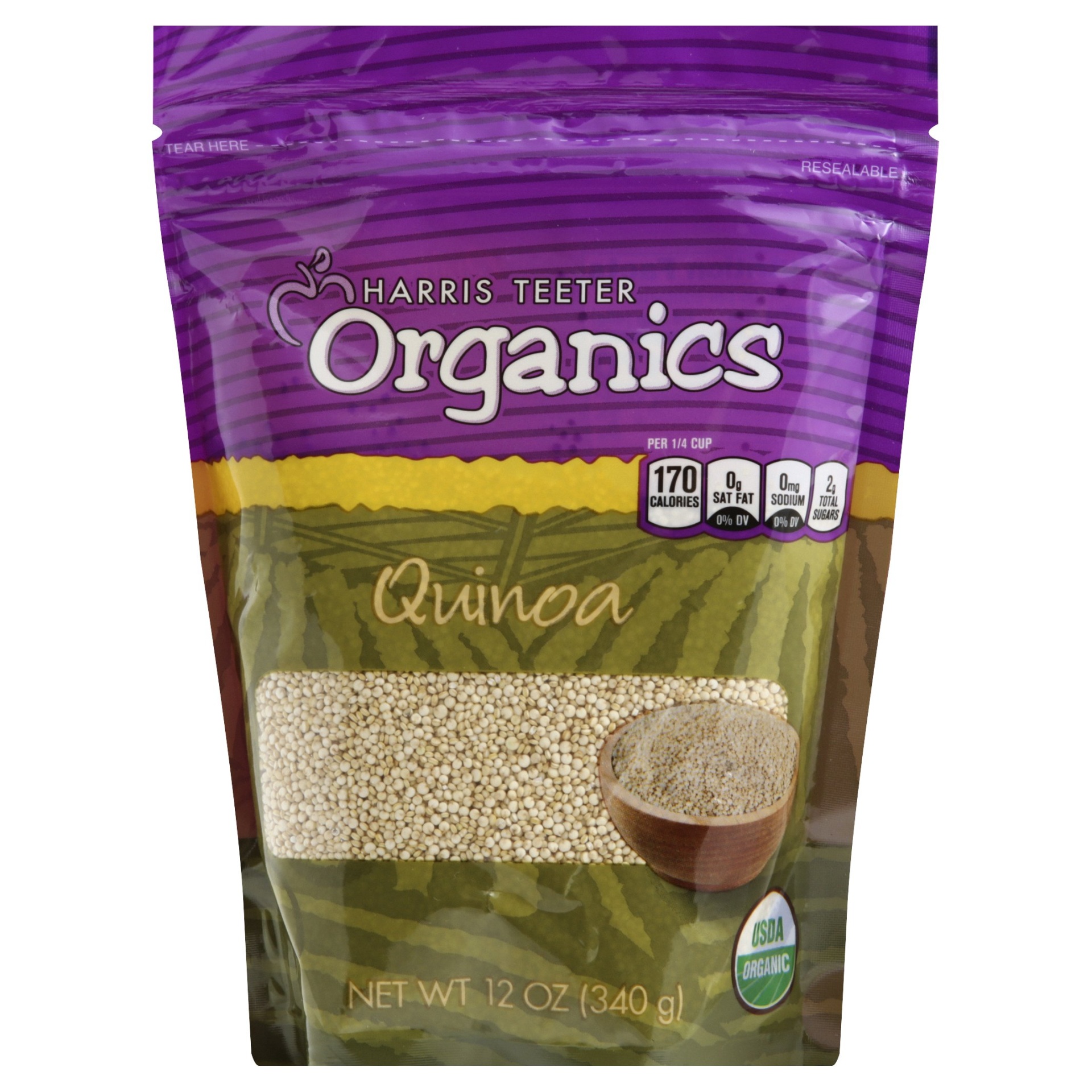 slide 1 of 1, HT Organics Organic Quinoa, 12 oz