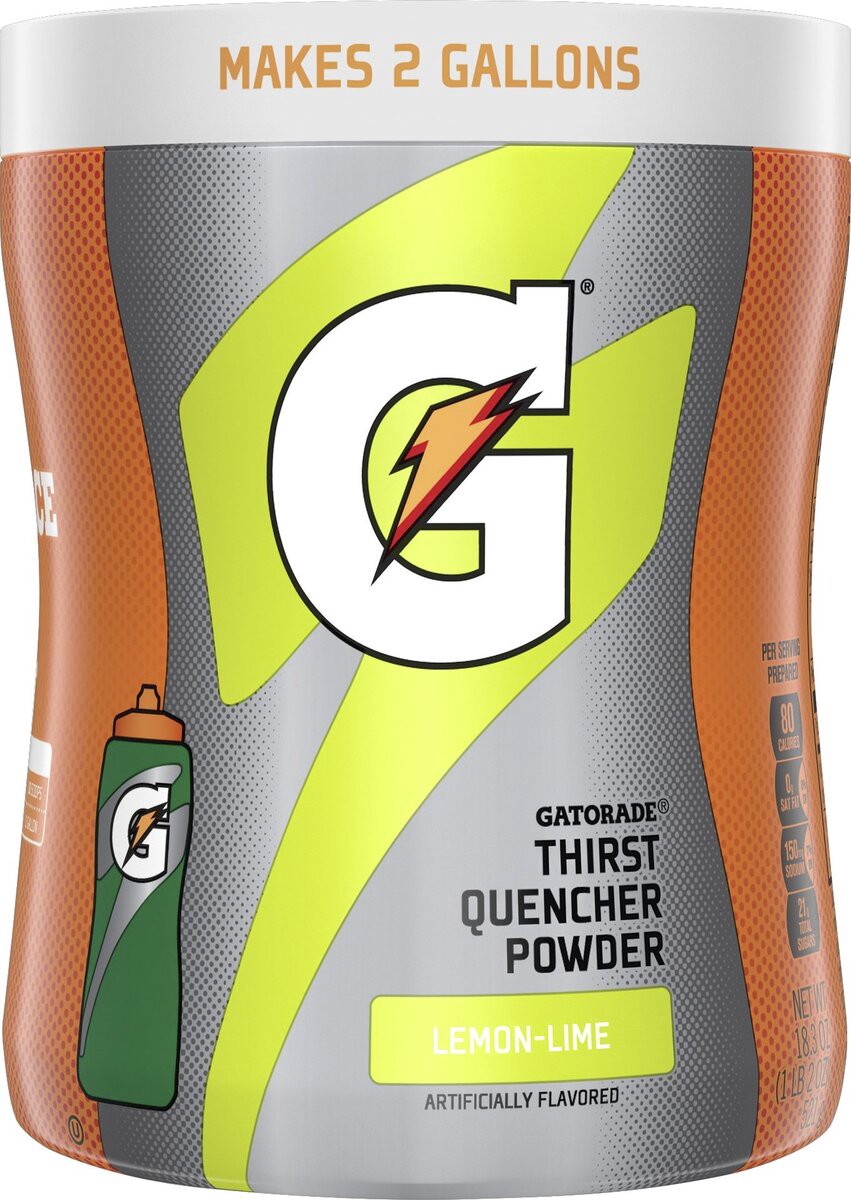 slide 1 of 8, Gatorade Powder Beverage Mix, 18.3 oz