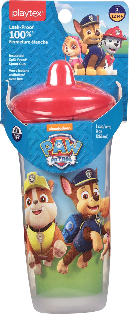 slide 10 of 11, Playtex Paw Patrol Spout Cup, 9 oz