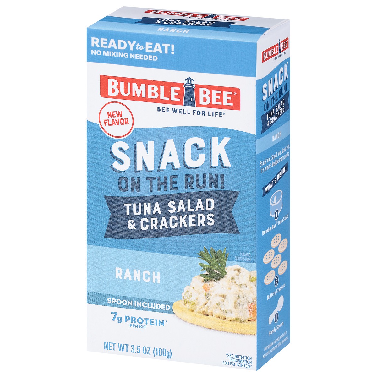 slide 2 of 11, Bumble Bee Ranch Tuna Salad & Crackers 3.5 oz, 3.5 oz