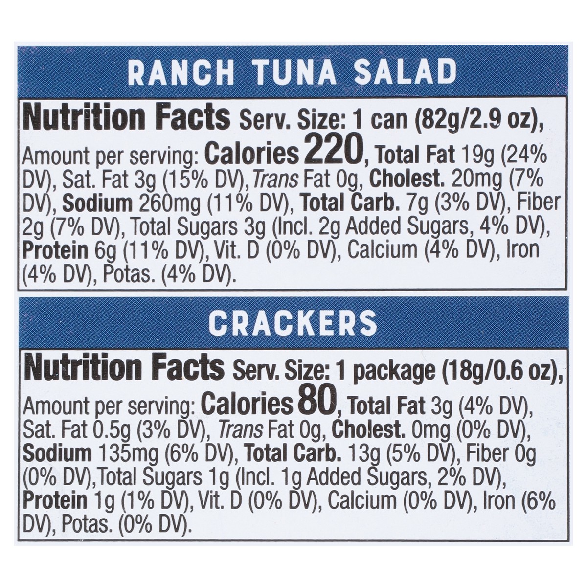 slide 10 of 11, Bumble Bee Ranch Tuna Salad & Crackers 3.5 oz, 3.5 oz