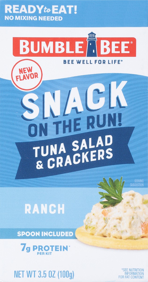 slide 3 of 11, Bumble Bee Ranch Tuna Salad & Crackers 3.5 oz, 3.5 oz