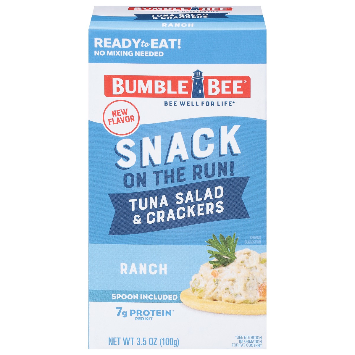 slide 7 of 11, Bumble Bee Ranch Tuna Salad & Crackers 3.5 oz, 3.5 oz