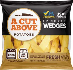 A Cut Above Fresh-Cut Wedges Potatoes