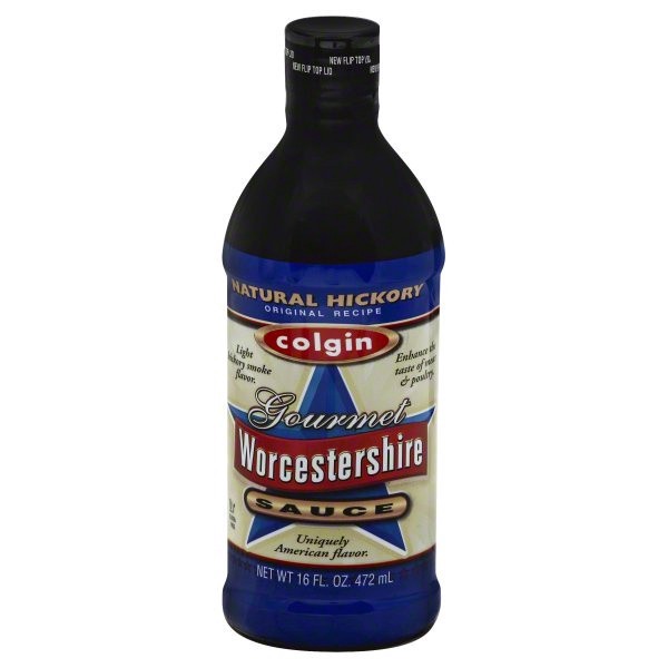 slide 1 of 1, Colgin Gourmet Worcestershire Sauce Natural Hickory, 16 oz