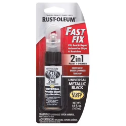 Rust-Oleum Fast Fix 2 in 1 Gloss Black Paint and Primer