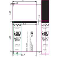 slide 3 of 5, NYX Professional Makeup Can't Stop Won't Stop Contour Concealer, Deep Espresso, 1 ct