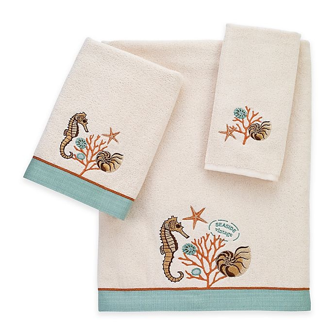 slide 1 of 1, Avanti Seaside Vintage Hand Towel, 1 ct