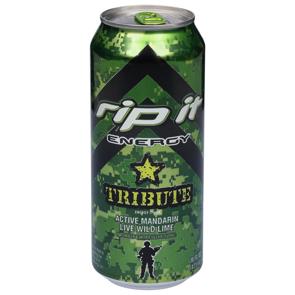 slide 3 of 13, Rip It Tribute Active Mandarin Live Wild Lime Energy Drink 16 fl oz, 16 oz