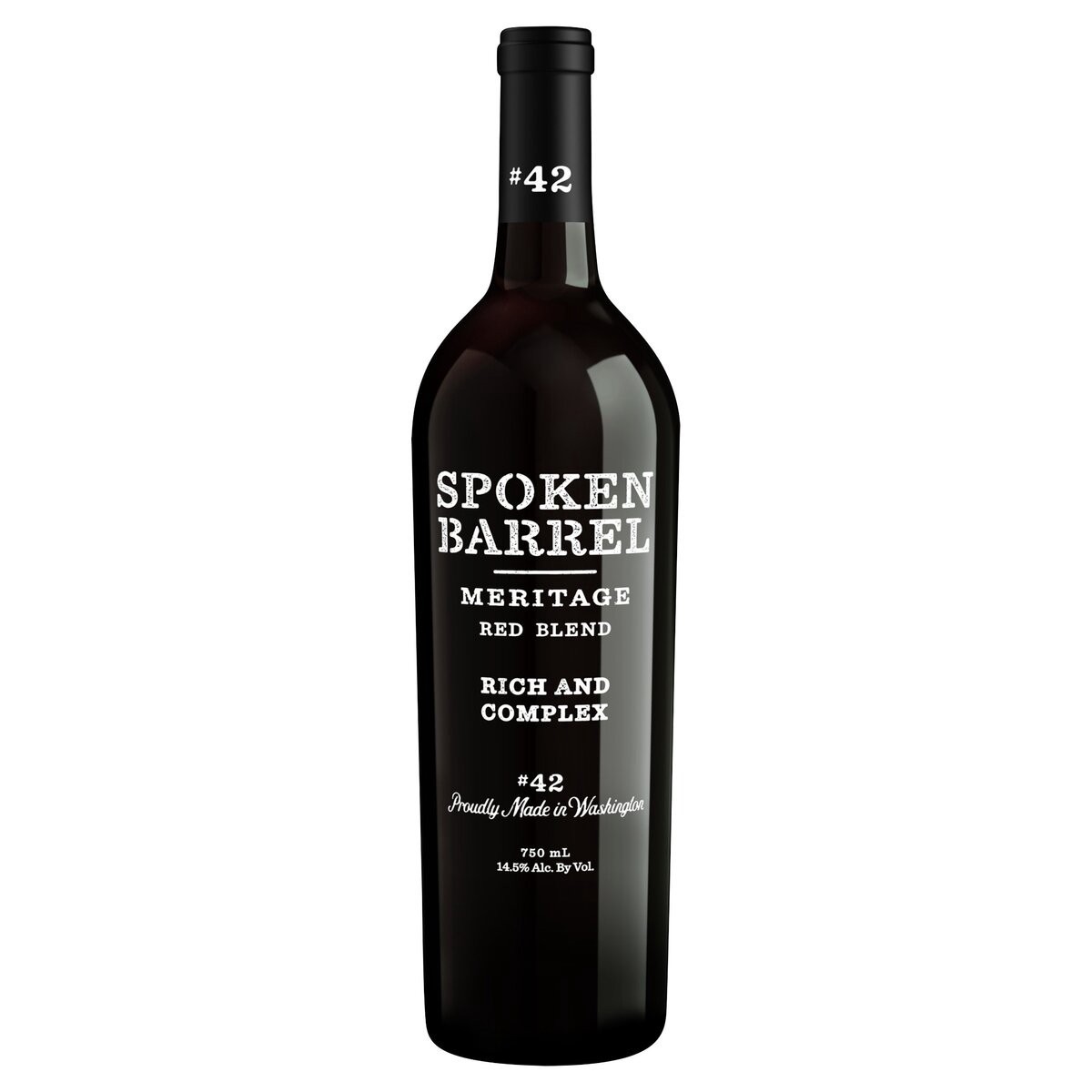 slide 2 of 2, Spoken Barrel Meritage Red Wine, 750 mL Bottle, 25.36 fl oz