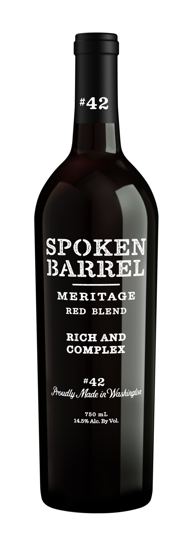 slide 1 of 2, Spoken Barrel Meritage Red Wine, 750 mL Bottle, 25.36 fl oz