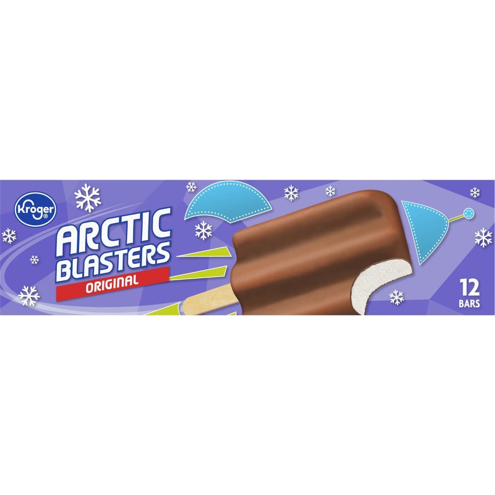 slide 2 of 4, Kroger Arctic Blasters Original Ice Cream Bars, 30 fl oz