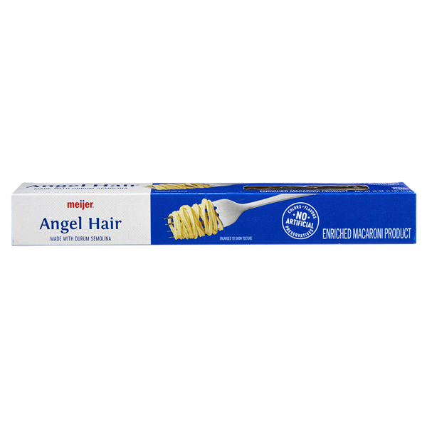 slide 16 of 29, Meijer Angel Hair Pasta, 16 oz