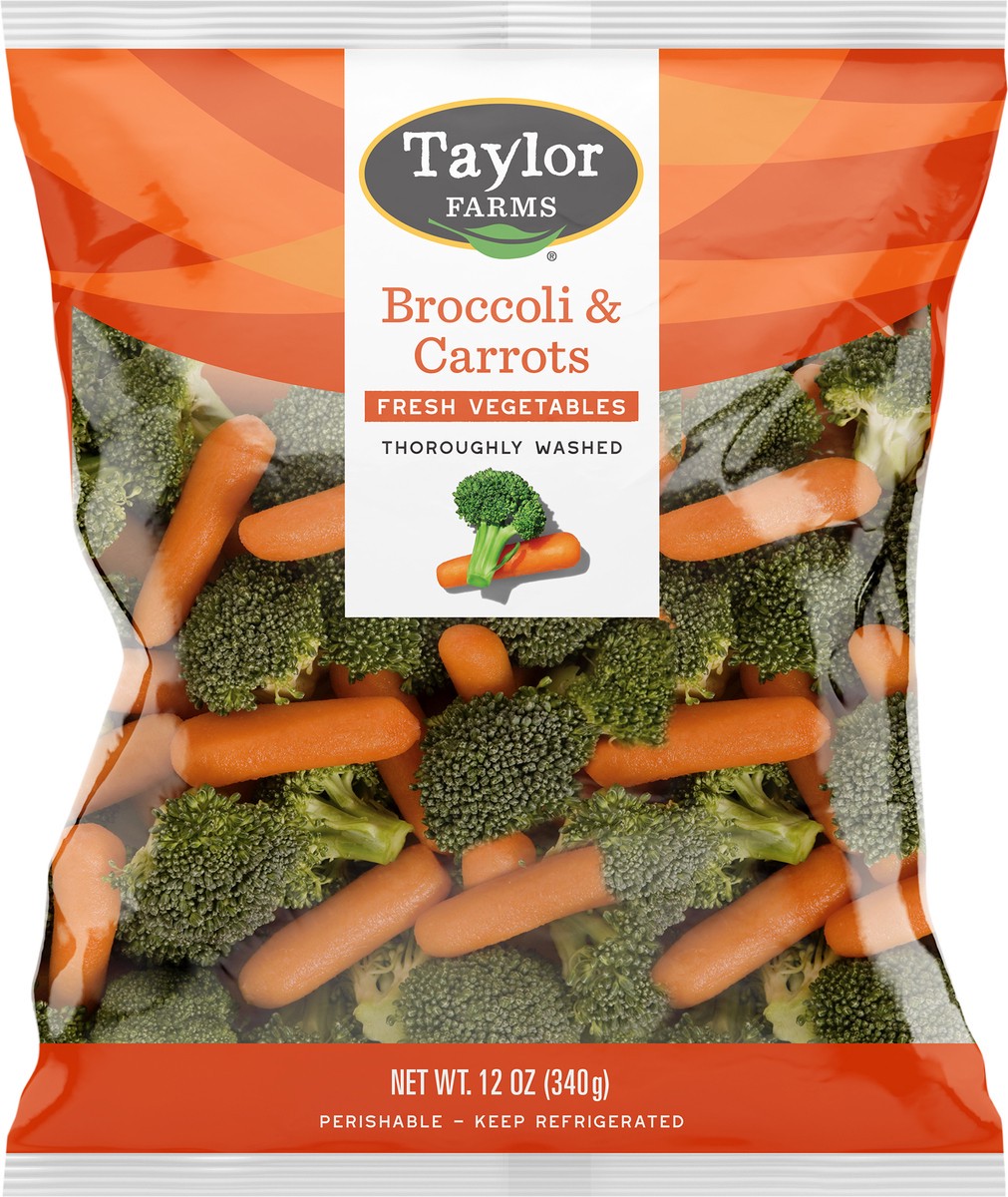 slide 7 of 7, Taylor Farmss Broccoli/Carrots, 12 oz