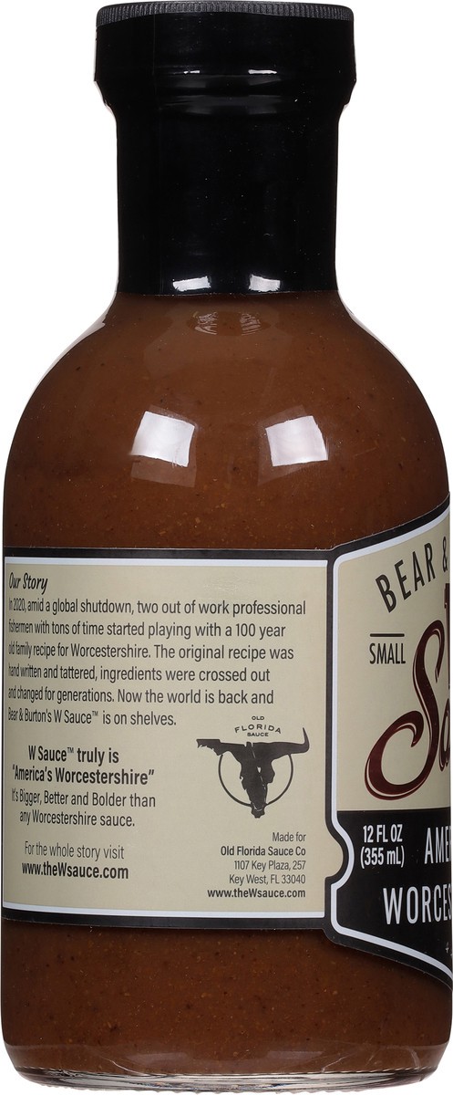 slide 2 of 13, Bear & Burton's America's Worcestershire Sauce 12 fl oz, 12 fl oz