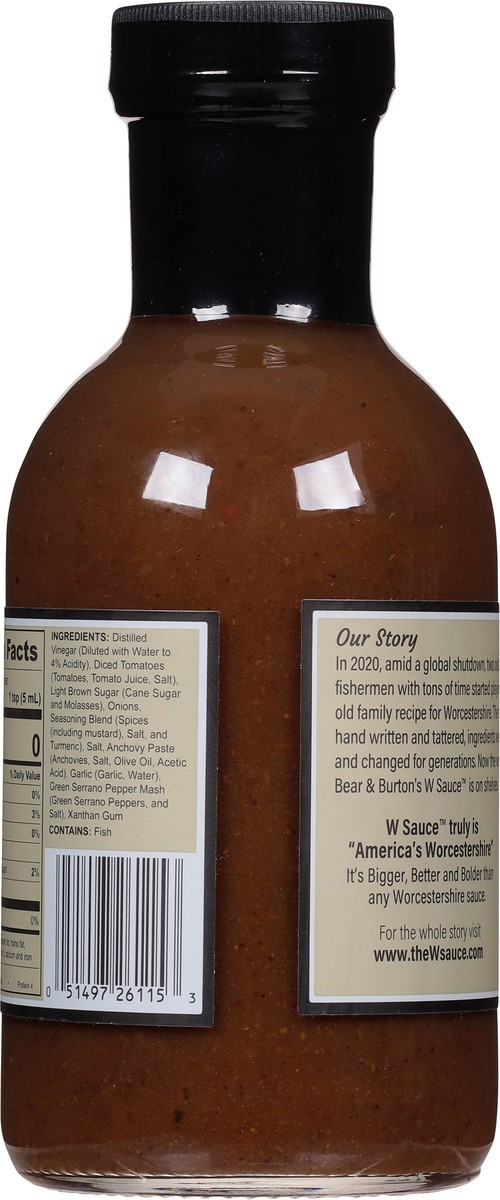 slide 8 of 13, Bear & Burton's America's Worcestershire Sauce 12 fl oz, 12 fl oz
