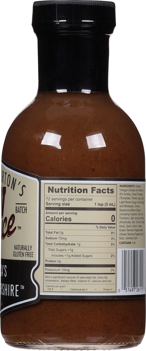 slide 12 of 13, Bear & Burton's America's Worcestershire Sauce 12 fl oz, 12 fl oz