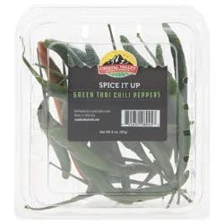 Crystal Valley Chili Peppers, Green Tea
