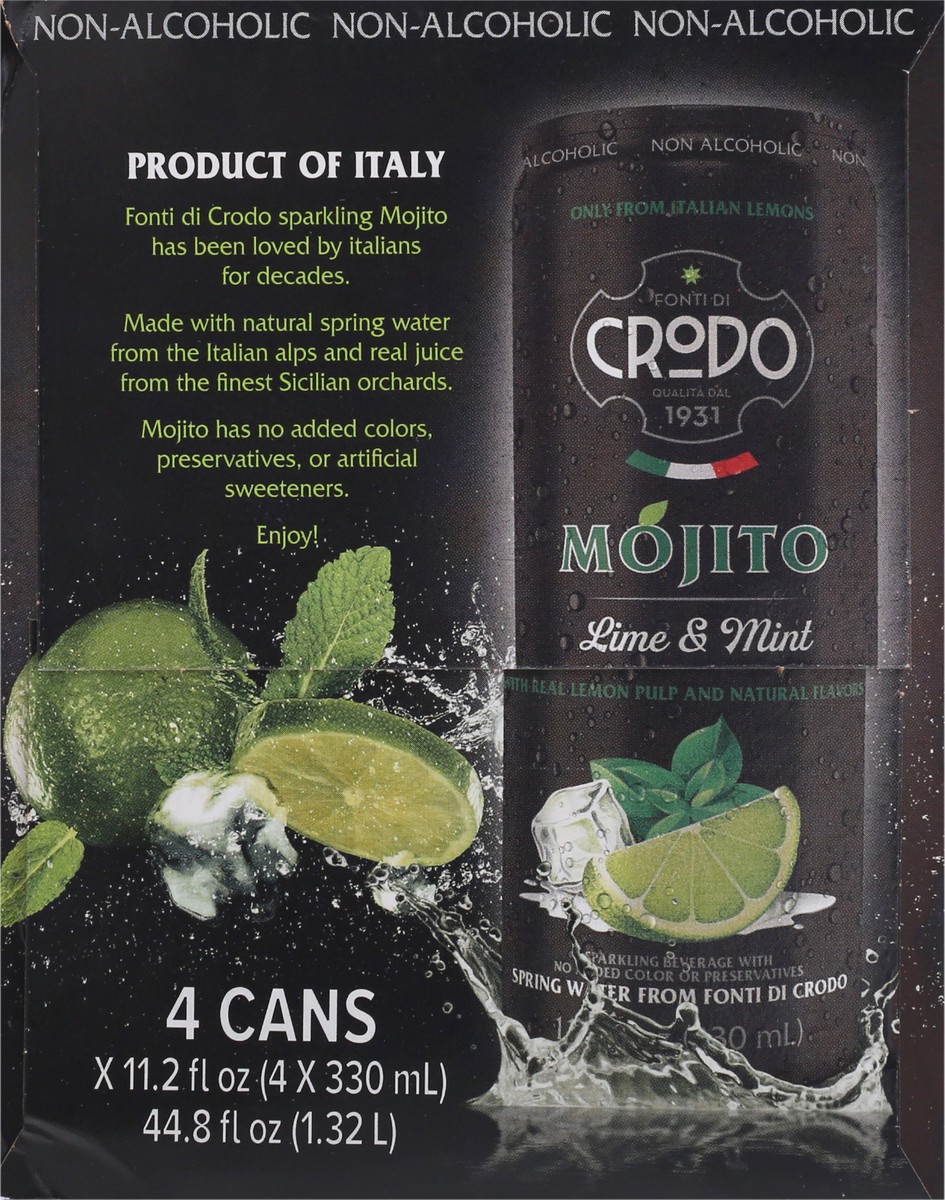 slide 4 of 9, Crodo Mojito Italian Soda, 4/11.2 oz