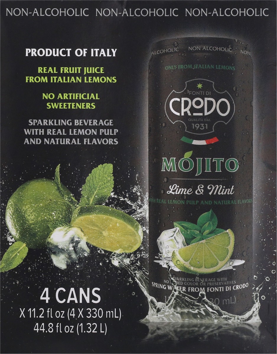 slide 5 of 9, Crodo Mojito Italian Soda, 4/11.2 oz