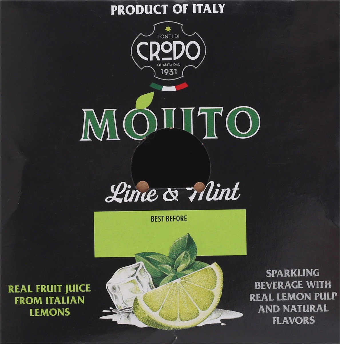 slide 2 of 9, Crodo Mojito Italian Soda, 4/11.2 oz