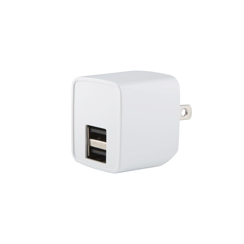 slide 1 of 1, Cellcandy 2.4 Amp Double Wall Charger - White, 1 ct