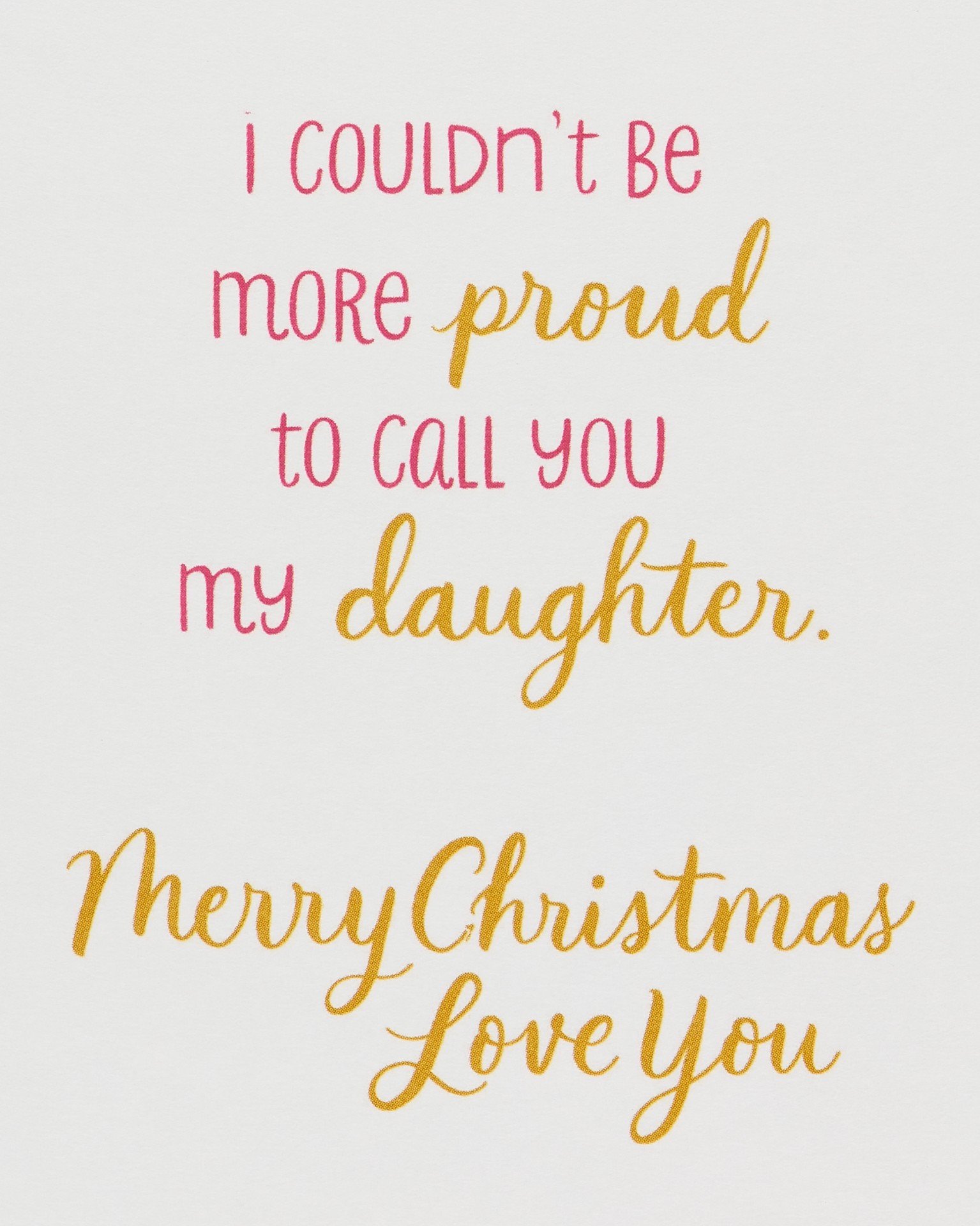 slide 5 of 5, Carlton Cards Christmas Card for Incredible Daughters, 1 ct