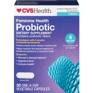 slide 1 of 1, Cvs Health Feminine Health Probiotic Capsules, 30 Ct, 30 ct