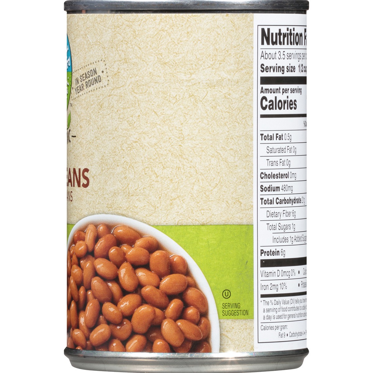 slide 2 of 9, Full Circle Market Chili Pinto Beans, 15.5 oz