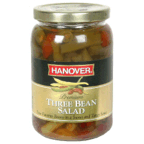 slide 1 of 2, Hanover Premium Three Bean Salad, 16 oz