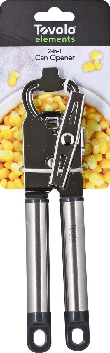 slide 3 of 10, Tovolo Elements 2-in-1 Can Opener 1 ea, 1 ct