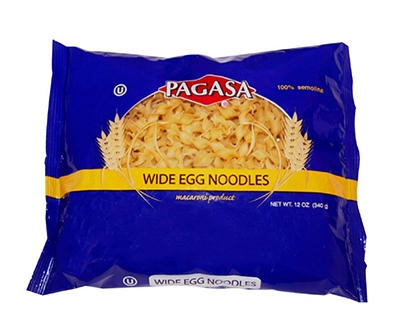 Pagasa Wide Egg Noodles Pasta, 16 Oz. 1 ct | Shipt