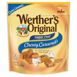 Werther's Original Chewy Sugar Free Caramel Candy, 7.7 Oz