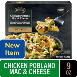 Private Selection® Mild Chicken Poblano Mac & Cheese, 9 oz