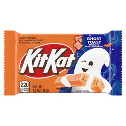 Kit Kat Cinnamon Toast Flavored Creme Wafer Snack Size, Halloween Candy Bar, 1.5 oz