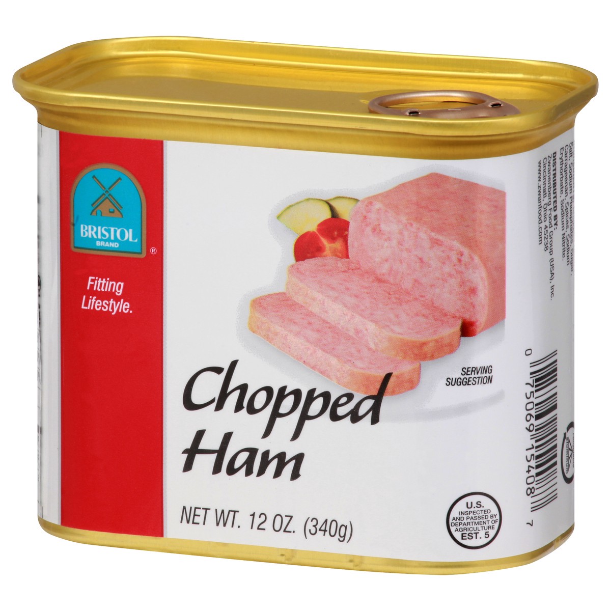 slide 11 of 13, Bristol Brewing Company Chopped Ham Water Added, 11.5 oz