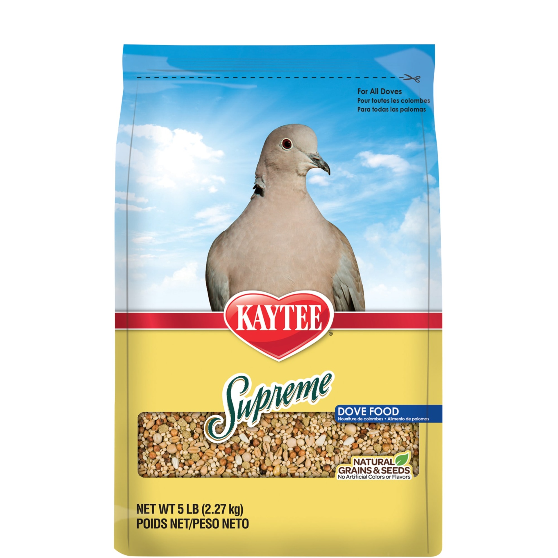 slide 1 of 1, Kaytee Supreme Daily Blend Dove Food, 5 lb