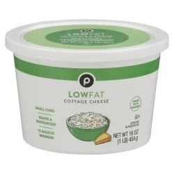 Publix Small Curd 1% Milkfat Minimum Low Fat Cottage Cheese with Pineapple