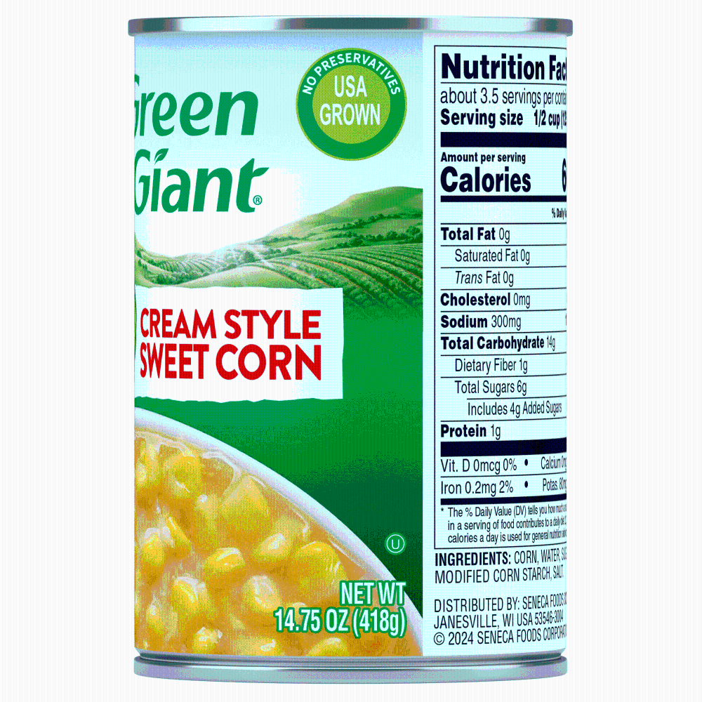 slide 4 of 4, Green Giant Cream Style Sweet Corn, 14.75 oz