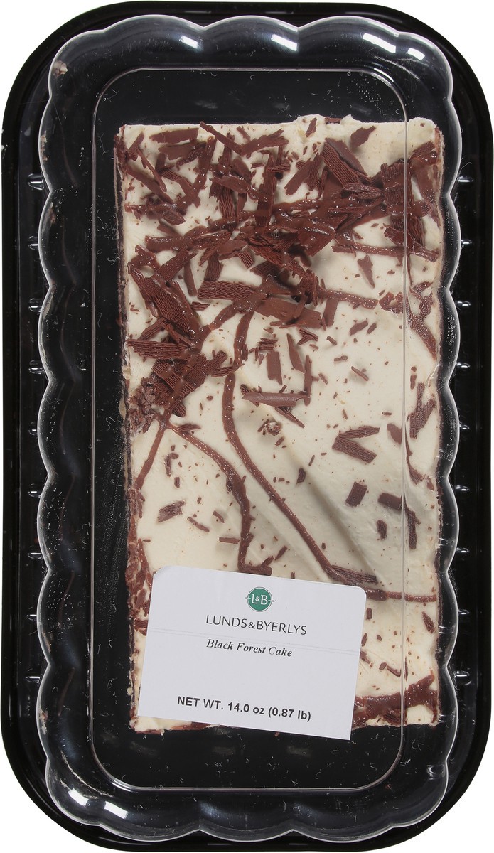 slide 10 of 12, Lunds & Byerlys Black Forest Cake 14.0 oz, 14 oz
