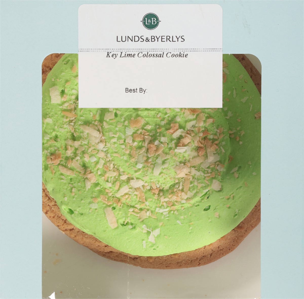 slide 7 of 7, Lunds & Byerlys Key Lime Cookie Colossal 1 ea, 1 ct