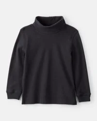 Carter's Boys Long-Sleeve Turtleneck - Black Black XS