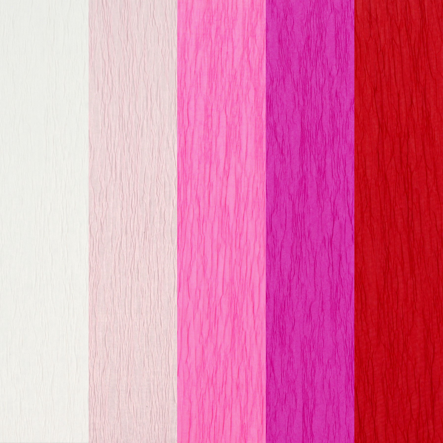 slide 3 of 4, 6" X 6.5" Floral Mix Crepe Paper, 25 Sheets By Recollections, 6 in x 6.5 in