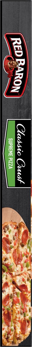 slide 8 of 9, Red Baron Classic Supreme Frozen Pizza - 23.45oz, 23.45 oz