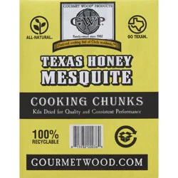 Gourmet Wood Products Texas Honey Mesquite Cooking Chunks