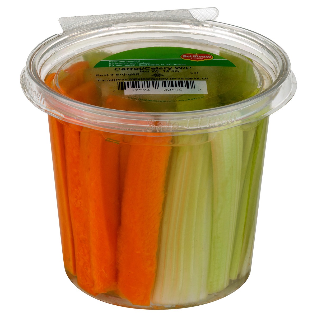 slide 1 of 10, Del Monte Carrot And Celery Sticks, 14 oz