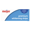 slide 6 of 21, Meijer Glistening White Whitening Strips, 14 Day Treatment, 28 Strips, 14 CT     