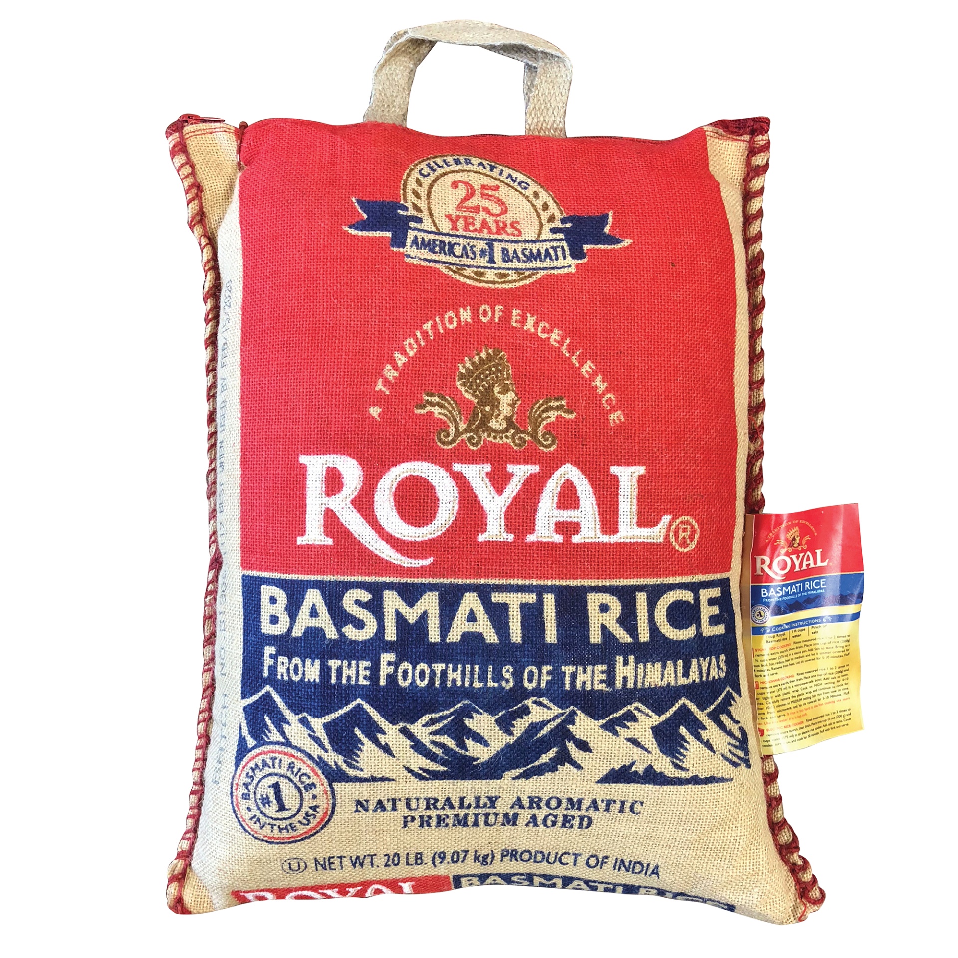 slide 1 of 2, Royal Indian Basmati Rice, 20 lb