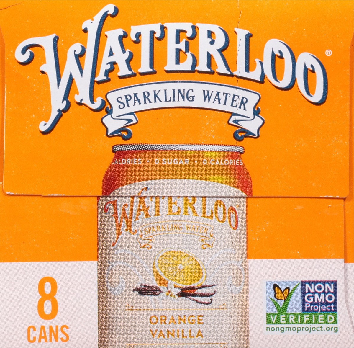 slide 5 of 11, Waterloo Orange Vanilla Sparkling Water 8 - 12 fl oz Cans, 8 ct